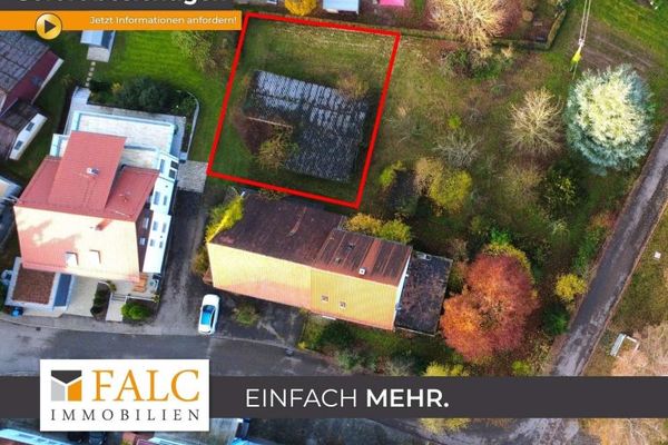 Huis met 3 volledige verdiepingen, garage en terras mogelijk! *BOUWGROND* - FALC Immobilien Heilbronn