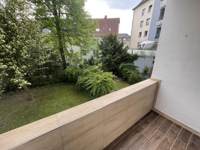 Innenstadt Ost am Westfalenpark: 3,5-Zi.-Wohnung mit Südwestbalkon und Küche! – Gemeinschaftsgarten