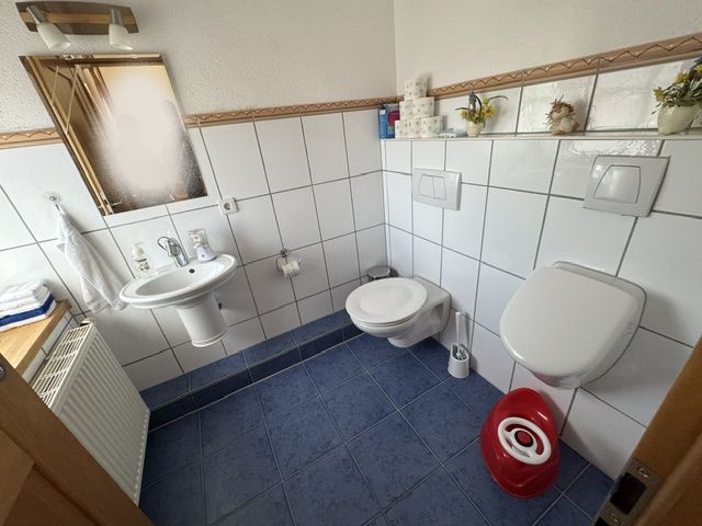 Wohnen am Rande des Naturschutzgebiets - ein Traum für Kinder und die ganze Familie – Gäste WC