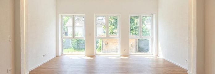 Wohn-/Esszimmer mit Küche