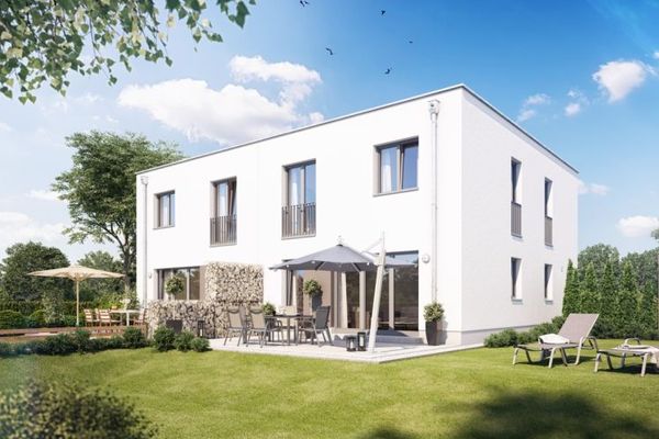 Doppelhauspartner gesucht ! Zeitlose Bauhaus-Architektur in familienfreundlicher Lage