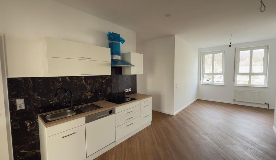 Offene Küche-/Wohnzimmer