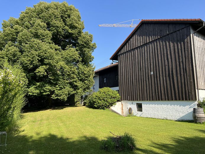 Garten und Scheune