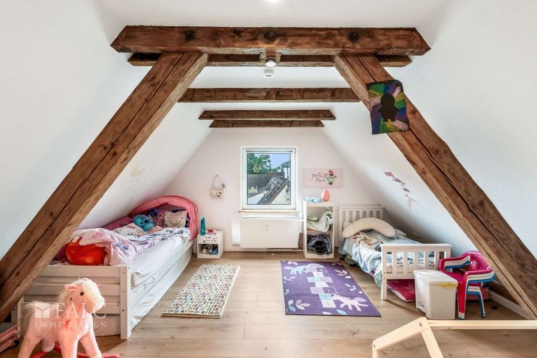Kapitalanlage mit Potenzial - Maisonettewohnung in Bremen-Woltmershausen – Kinderzimmer - Dachgeschoss