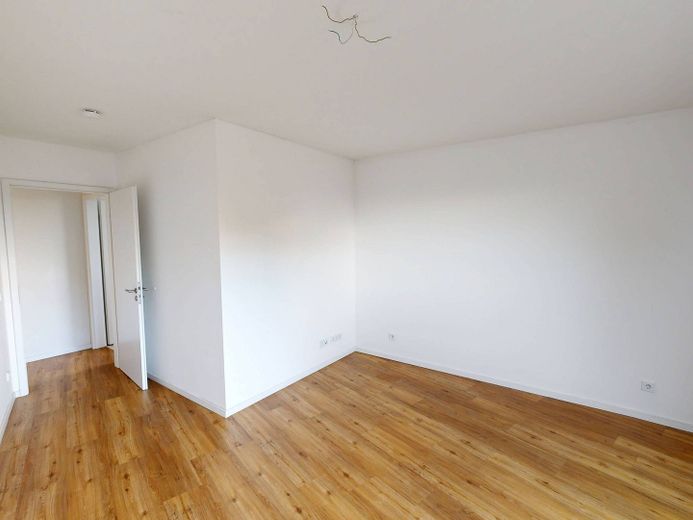 RÊVE DE NEUF : Appartement exclusif de 3 pièces avec cuisine équipée et grande terrasse sur le toit à Langenhorn – Ansicht II: Schlafzimmer II