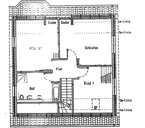 Grundriss Obergeschoss