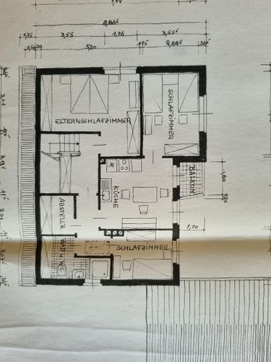 Grundriss 1. Etage