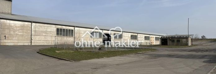Großzügige Gewerbefläche mit Lagerhallenbestand und Büro in Neustadt a. d. Orla