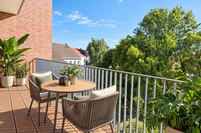 Regenerativ Heizen & Kühlen: Exclusiver Neubau in Alt-Köpenick – vom Eigentümer (Mietkauf möglich) – Balkon