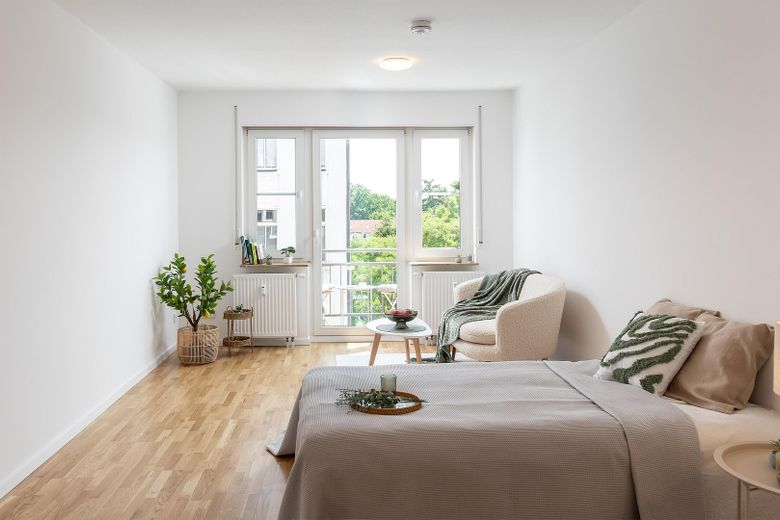 Wohn - & Schlafzimmer