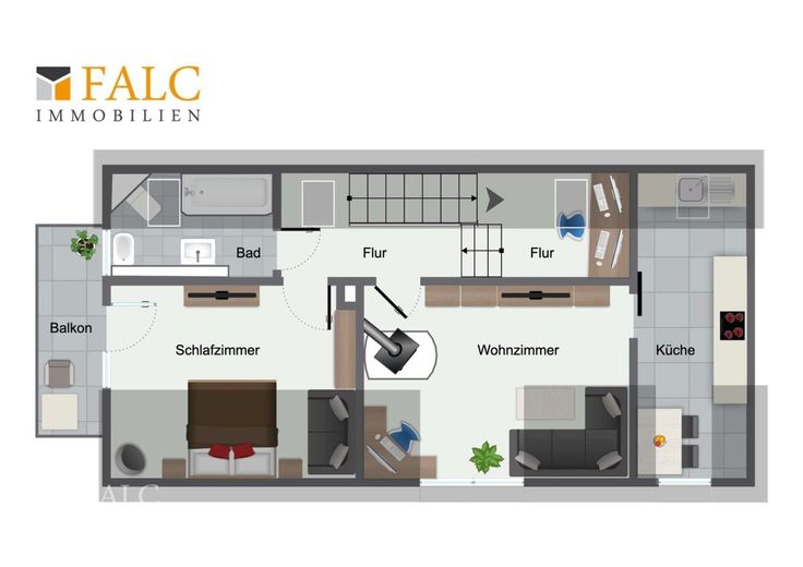Charmantes Ein- bis Zweifamilienhaus mit Garage! – Obergeschoss