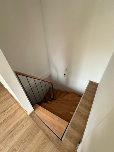 Treppe zum Eingangsbereich