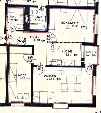 Yenilenmiş 3 odalı daire, loggia ve otopark yeri – komisyonsuz – Fotoğraf 26