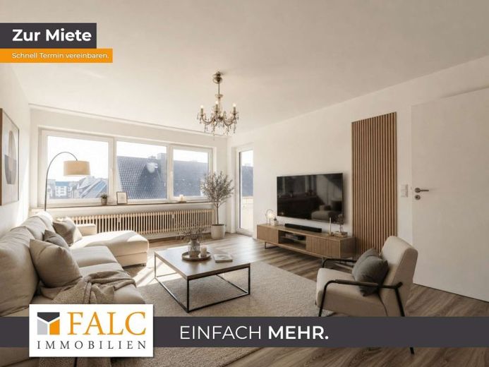 Renoviertes Wohnen mit Balkon und zwei Schlafzimmern – फोटो 1