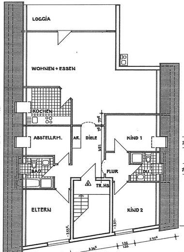 Gepflegte 5-Zimmer-Wohnung zum Verkauf – Grundriss DG