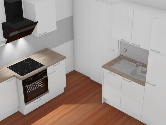 Zzgl. 30,- € EBK + Balkon an der Küche + Bad mit Wanne – Foto 1