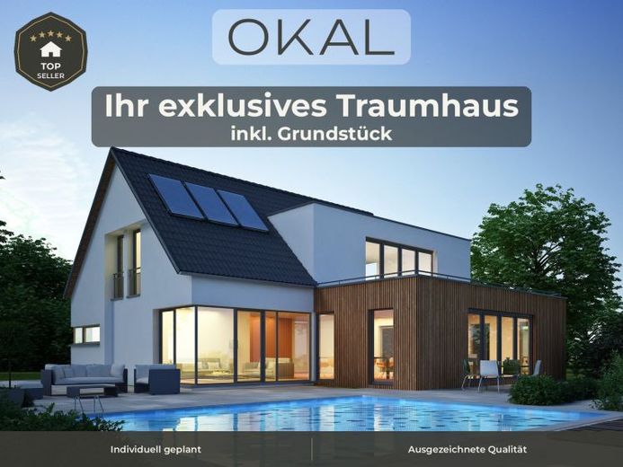 CASA UNIFAMILIAR OKAL PREPARADA PARA PINTAR CON ARQUITECTURA ABIERTA - ¡incluido el terreno! – Foto 1