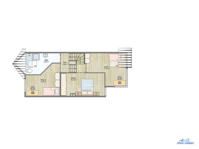 Grundriss Obergeschoss