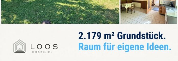 Landhaus mit 2.179 m² Traumgrundstück und großer Scheune