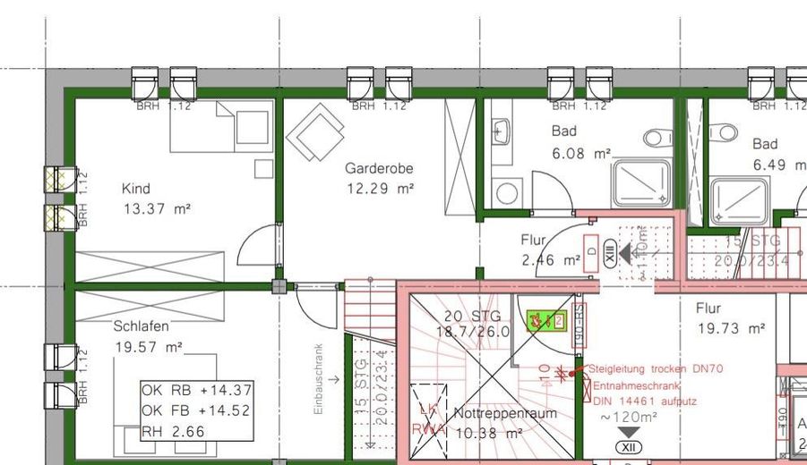 direkt am Naturschutzgebiet, Maisonette Wohnung – Foto 11