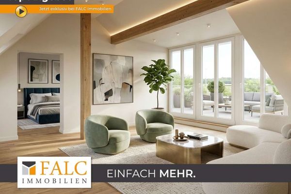 Exklusive Dachgeschosswohnung im historischen Fachwerkhaus mit Fernblick bis Schloss Homburg