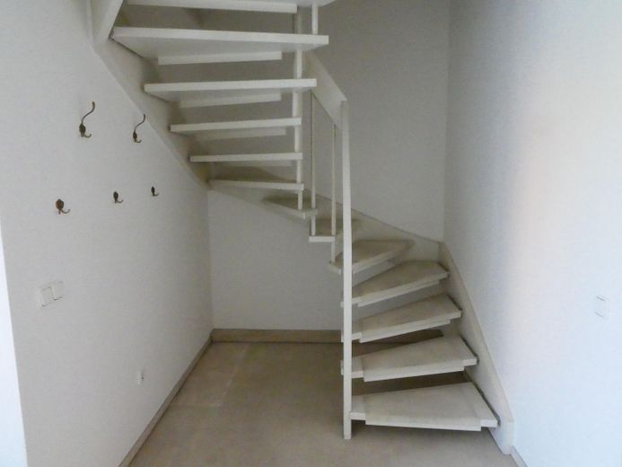 Treppe ins Dachgeschoß