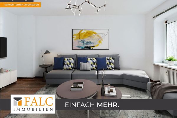 Top-modernisierte Wohnung in Schlossnähe. Sofort frei!