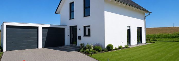 Kröpelin: Moderner Einfamilienhaus-Neubau auf schön geschnittenem Grundstück