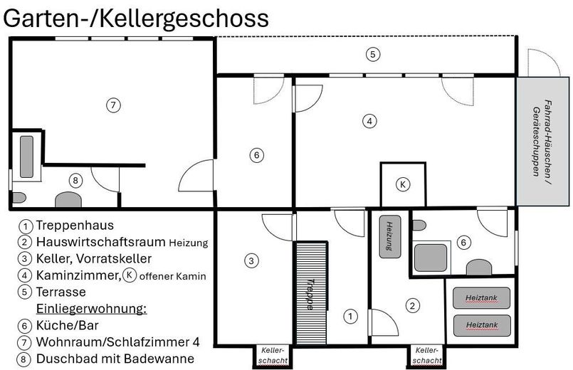 Gartengeschoss