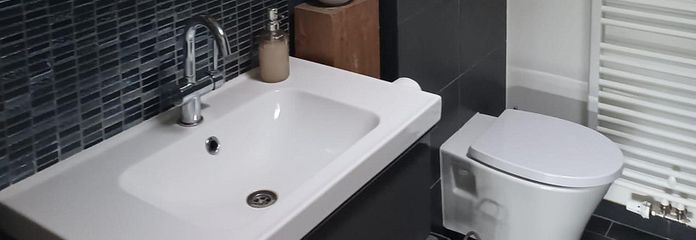 Gästebad mit Dusche