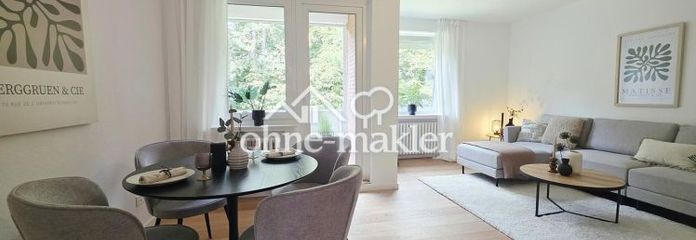 Sofort einziehen: Stilvoll sanierte Eigentumswohnung mit Sonnenbalkon im schönen Horn-Lehe