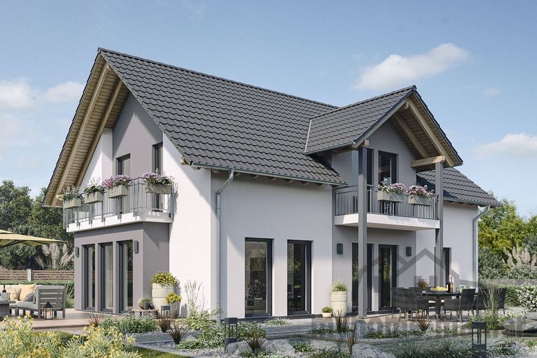 Energieeffizientes Neubau-Fertighaus in Weigendorf - bezahlbares Grundstück inklusive – H94-118_TERRASSE