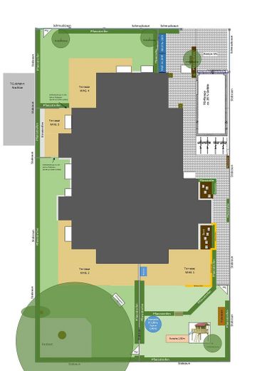 Exklusive 4-Zimmer-Wohnung in München-Obermenzing – Gartenkonzept Karwinskistr. 