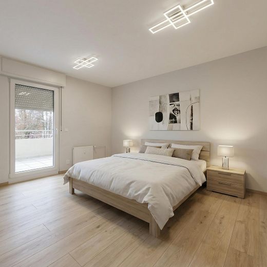 Schlafzimmer-Wohnbeispiel