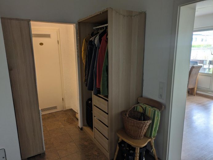 Barrierefreie Erdgeschosswohnung in Speyer – Eingangsbereich + Gäste WC