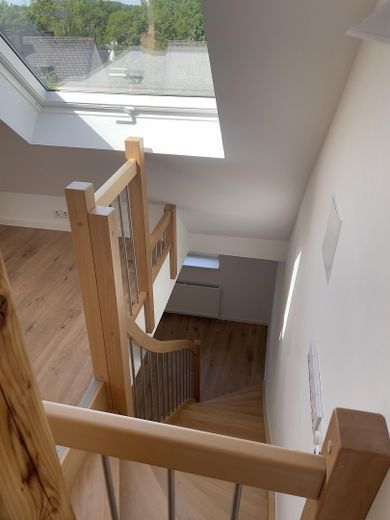 Treppe zum Büro 