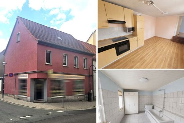 Edificio residenziale/commerciale da ristrutturare, attività di ristorazione al piano terra, appartamento di 4 locali al piano superiore, garage, magazzino, rendimento di circa il 7,27 %