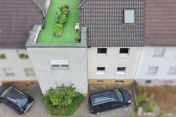 Above the rooftops of Lauffen: Enjoy the magnificent view from the roof terrace