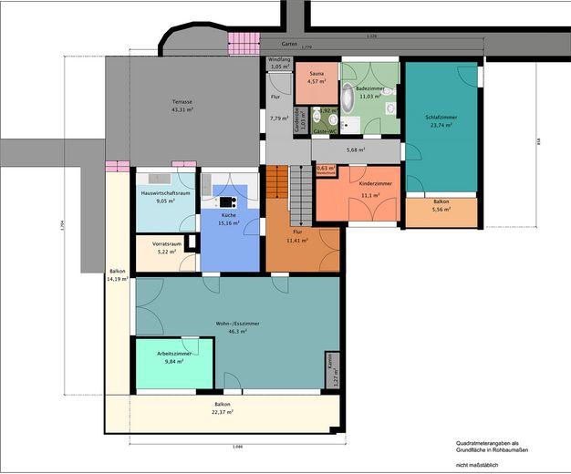 Grundriss Erdgeschoss