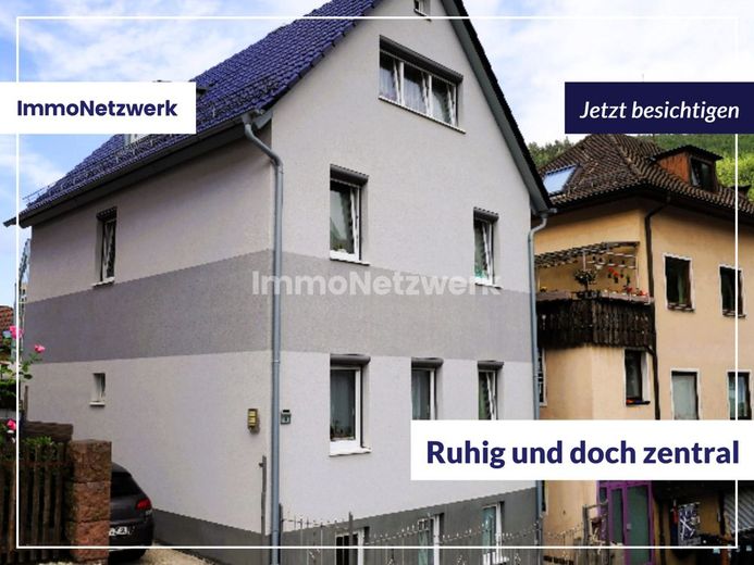 Bad Wildbad: Behaglich, bestsaniert, bezugsfertig! Sympathisches Einfamilienhaus in bester Lage. – Titelbild