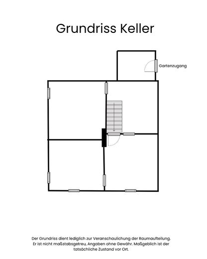OHNE MAKLER! Freistehendes EFH auf 1.416 m² – seltenes Grundstück in zentraler Lage von Hennef – Keller
