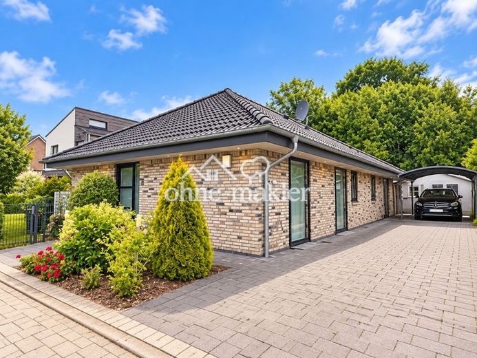Nowoczesny bungalow KfW-40 – 125 m² powierzchni mieszkalnej, działka 811 m² i duży ogród – Zdjęcie 1