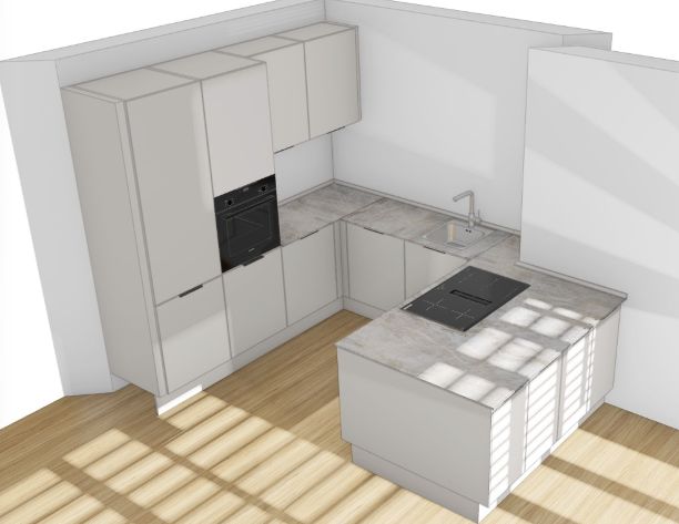 Visualisierung Küche