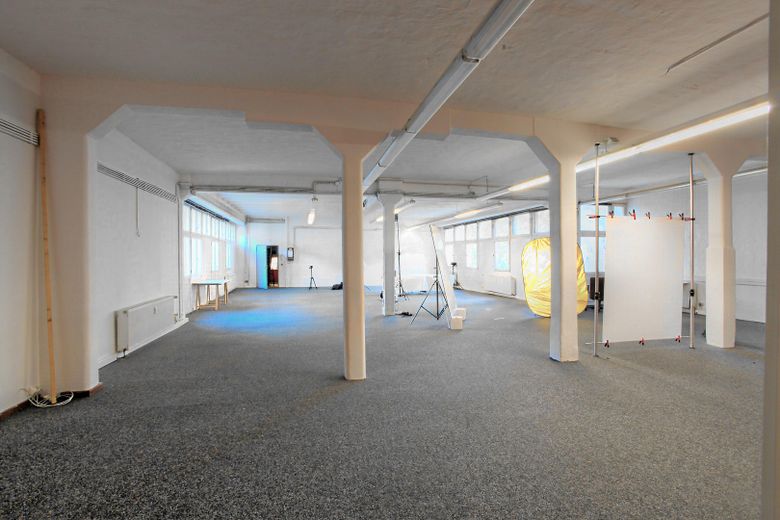 Loft in Wuppertal Elberfeld – Büro, Agentur, Medienproduktion mit Greenscreen-Option – Räume vor Greenscreen-Einbau