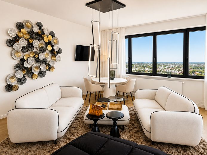 Fully furnished high-rise residence  29F/ W3 Panorama  views over Hamburg – Foto 4