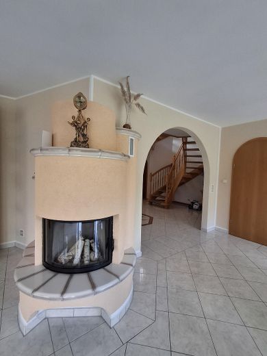 Kamin im Wohnzimmer