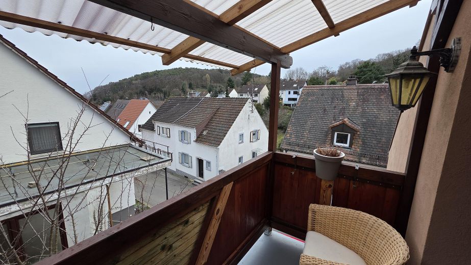 Einfamilienhaus mit Garten in ruhiger Wohnlage – Balkonaussicht 1