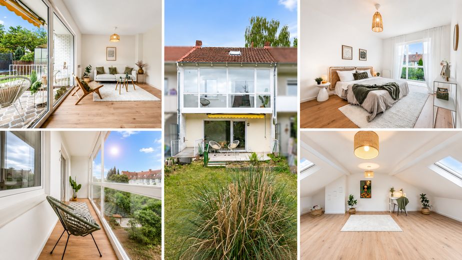 Frisch renoviertes Familienglück mit 5 Zimmern und Garten in Bremen-Vegesack – Titelbild