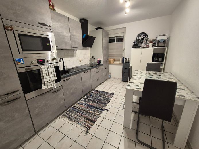 4-R-Etagenwohnung mit Balkon Innenstadtlage Gotha – Ansicht Wohnküche (ohne EBK)