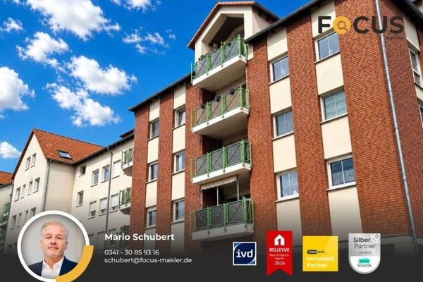 Magdeburg - Neue Neustadt - interessante 2-Wohnung mit Balkon & Stellplatz in gepflegter Wohnanlage